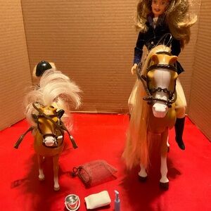 1998 Equestrian Barbie & Kelley Collectable